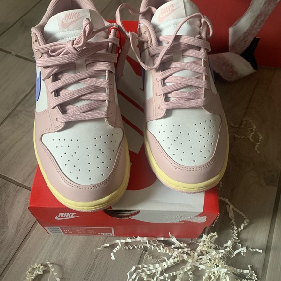 Nike Dunk Low pink Oxford. - Picture 10 of 11